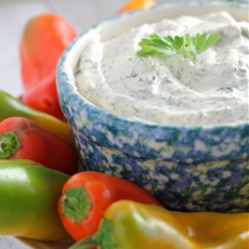 Moms Awesome Veggie Dip