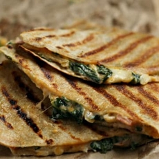 Spinach Quesadillas