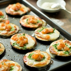 Eggplant Pizza Bites
