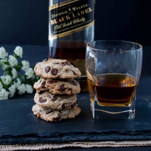 Bourbon Bacon Chocolate Chip Cookies (video) recipe Chefthisup