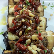 Eggplant rolls