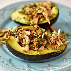 Mexi Chicken Avocado Cups