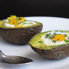 Paleo-Powered Breakfast: Eggs Baked in Avocado
