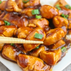 Healthier Orange Chicken