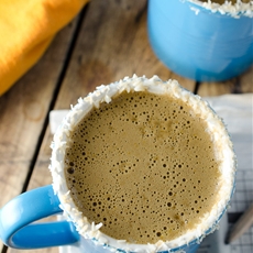 Healthy Pumpkin Coconut Latte