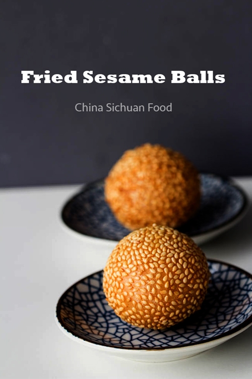 Sesame Balls recipe Chefthisup