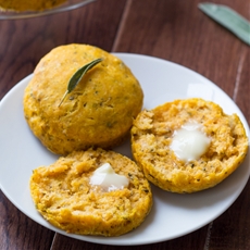 Pumpkin Sage Biscuits