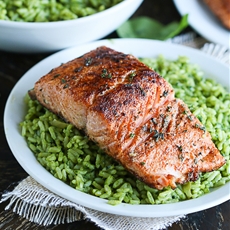 Pan Seared Salmon With Spice Rub
