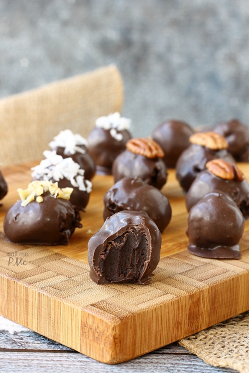 Best Dark Chocolate Truffles recipe Chefthisup