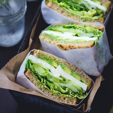 Green Goddess Sandwiches