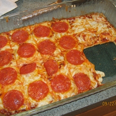 Delicious NO CARB pizza