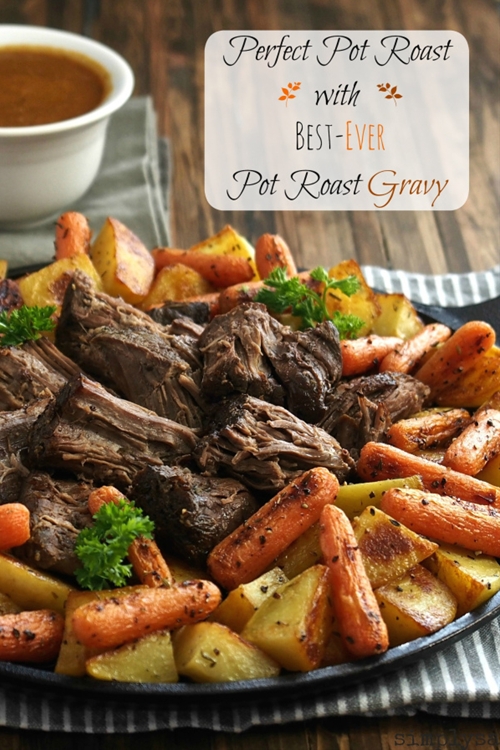 Perfect Pot Roast with Pot Roast Gravy recipe Chefthisup