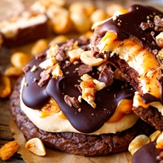 Cookies à la Snickers