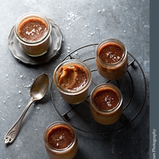 Salted Caramel Pots de Creme