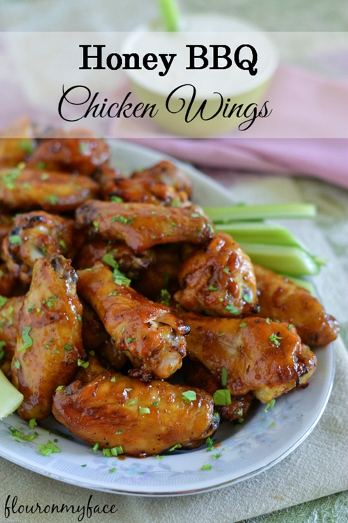 Honey BBQ Chicken Wings recipe Chefthisup