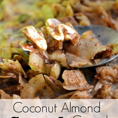 Coconut almond crunch cereal